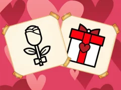 Permainan Valentine Present Coloring secara online