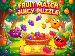 Permainan Fruit Match Juicy Puzzle secara online