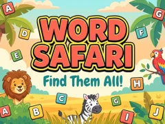Permainan Word Safari secara online