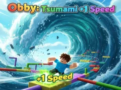 Permainan Obby: Tsunami +1 speed secara online