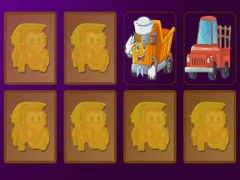 Permainan Cartoon Trucks Memory secara online