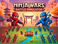 Permainan Ninja Wars: Battle Simulator secara online