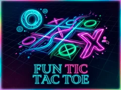 Permainan Fun Tic Tac Toe secara online
