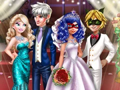 Permainan Ladybug Wedding Royal Guests secara online