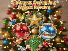 Permainan Christmas Ornaments Jigsaw Puzzles secara online