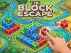 Permainan The Block Escape secara online