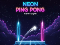 Permainan Neon Ping Pong secara online