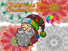 Permainan Christmas Mandala Coloring Book for Adults secara online