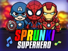 Permainan Sprunki SuperHero secara online