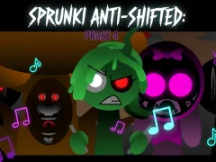 Permainan Sprunki Anti-Shifted: Phase 4 secara online