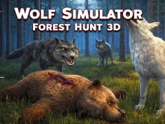 Permainan Wolf Simulator Forest Hunt 3D secara online