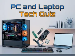 Permainan PC and Laptop Tech Quiz secara online
