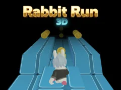 Permainan Rabbit Run 3D secara online