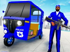 Permainan Police Auto Rickshaw Taxi secara online
