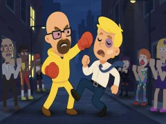 Permainan Drunken Fighter secara online