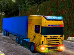 Permainan Cargo Truck simulator 2025 secara online