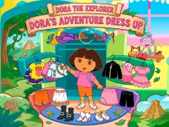 Permainan Dora The explorer Dora's Adventure Dress Up secara online