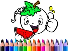 Permainan Back To School: Vegy Coloring Book secara online