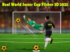 Permainan Real World Soccer Cup Flicker 3D 2023 secara online