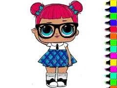 Permainan Easy Kids Coloring Lol secara online