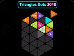 Permainan Triangles Dots 2048 secara online