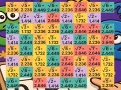 Permainan Tricky Square Roots secara online