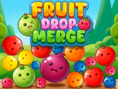Permainan Fruit Drop Merge secara online