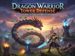 Permainan Dragon Warrior Tower Defense secara online
