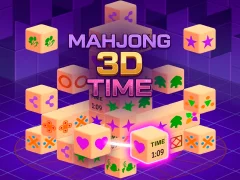 Permainan Mahjong 3D Time secara online