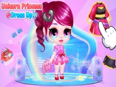 Permainan Unicorn Princess Dress Up secara online