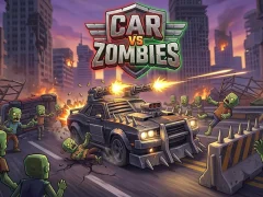 Permainan Car VS Zombies secara online