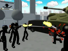 Permainan Stickman City Shooting 3d secara online