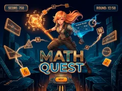Permainan MathQuest secara online
