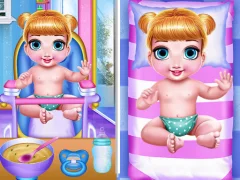 Permainan Princess New Born Twins Baby Care secara online