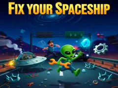 Permainan Fix your Spaceship secara online