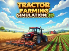 Permainan Tractor Farming Simulation 3D secara online