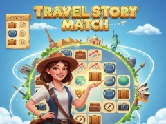 Permainan Travel Story Match secara online