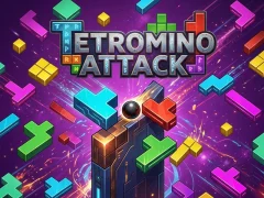 Permainan Tetromino Attack secara online