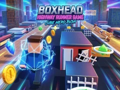 Permainan Boxhead Highway Runner Game secara online