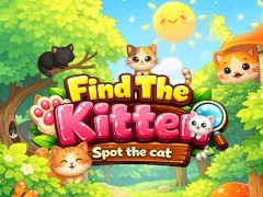 Permainan Find the Kitten Spot the Cat secara online