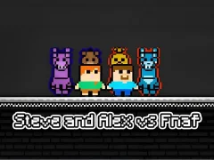 Permainan Steve and Alex vs Fnaf secara online