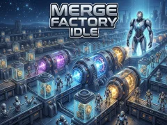 Permainan Merge Factory Idle secara online
