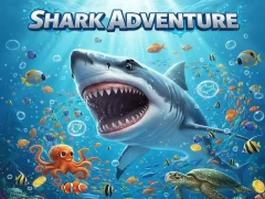 Permainan Shark Adventure secara online