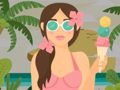Permainan Ice Cream Jigsaw secara online