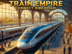 Permainan Train Empire Connect Railroad secara online