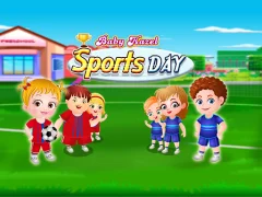 Permainan Baby Hazel. Sports day secara online
