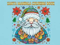 Permainan Santa Mandala Coloring Pages secara online