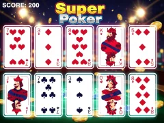 Permainan Super Poker secara online