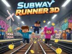 Permainan Subway Runner 3D secara online