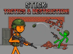 Permainan Stick: Tactics & Destruction secara online